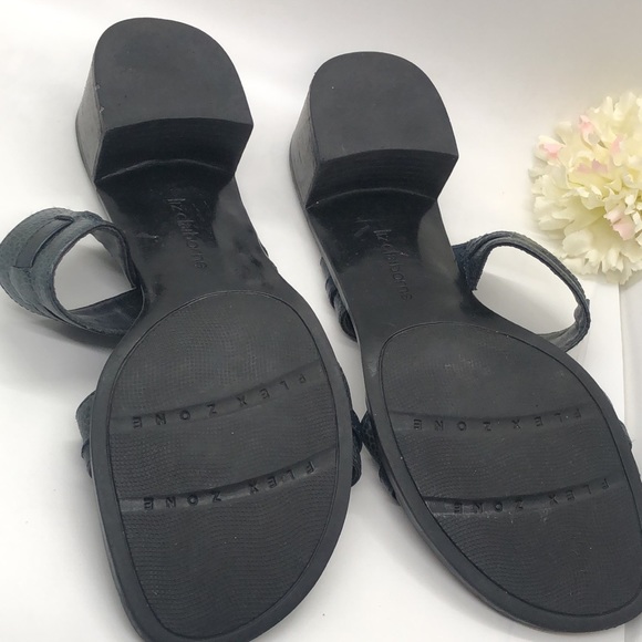 Liz Claiborne pebble leather “Quartz” sandals - Picture 5 of 15